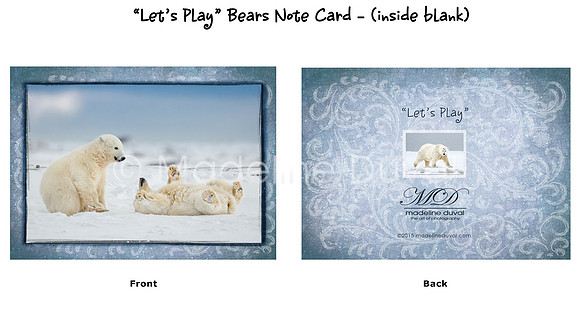 Let's Play Note Cards