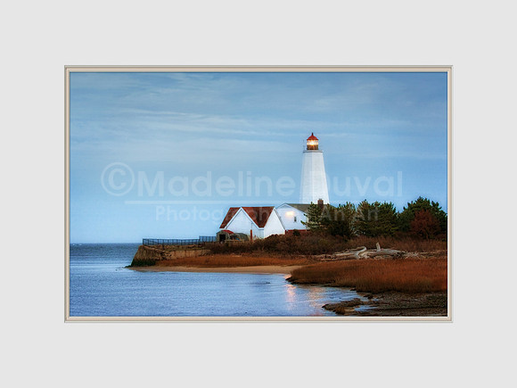 Lynde Point Light At Sunset